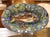 19th Century French Hand Painted Ceramic Barbotine Fish Platter Palissy Style For Sale - Image 4 of 7
