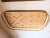 1950s Bohomien Wicker and Bamboo Serving Tray For Sale - Image 4 of 10