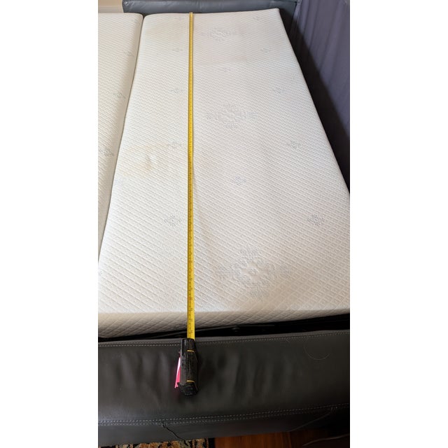 Metal American Leather Sofa For Sale - Image 7 of 8