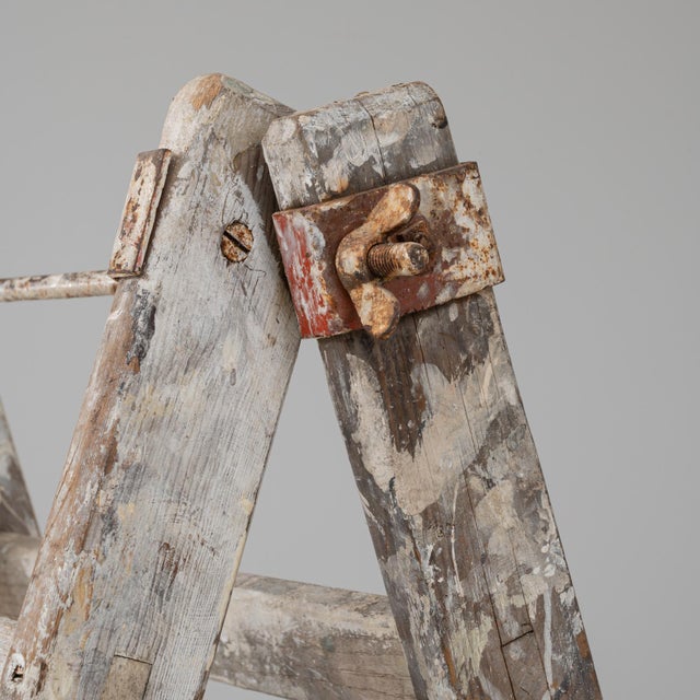 Mid 20th Century French A-Frame Ladder Shelf For Sale - Image 12 of 18