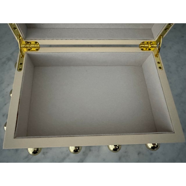 Wood Contemporary Lacquered Decorative Box For Sale - Image 7 of 8