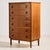 Teak Dresser with Six Drawers, 1960s For Sale - Image 13 of 13
