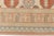Hand-Knotted Bohemian Area Rug, Faded Terracotta and Blue Carpet For Sale - Image 9 of 10