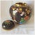 Fine Vintage Asian, Chinese Cloisonne Bronze Ginger Jar, Urn, Floral Motif For Sale - Image 10 of 11