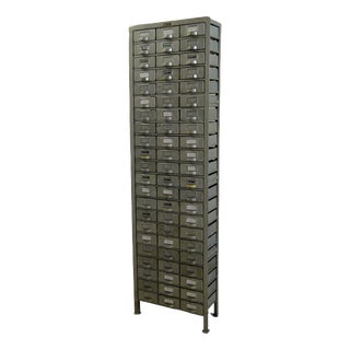 Industrial Workshop Drawer Cabinet in Sheet Metal from Bito, Germany, 1960s For Sale