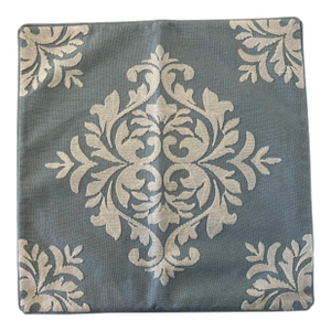 Damask Decorative Linen Throw Pillow Cover