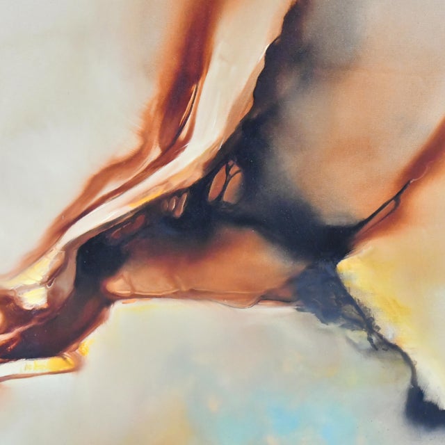 Mid-Century Modern Robert Tudor Abstract Painting For Sale - Image 3 of 6