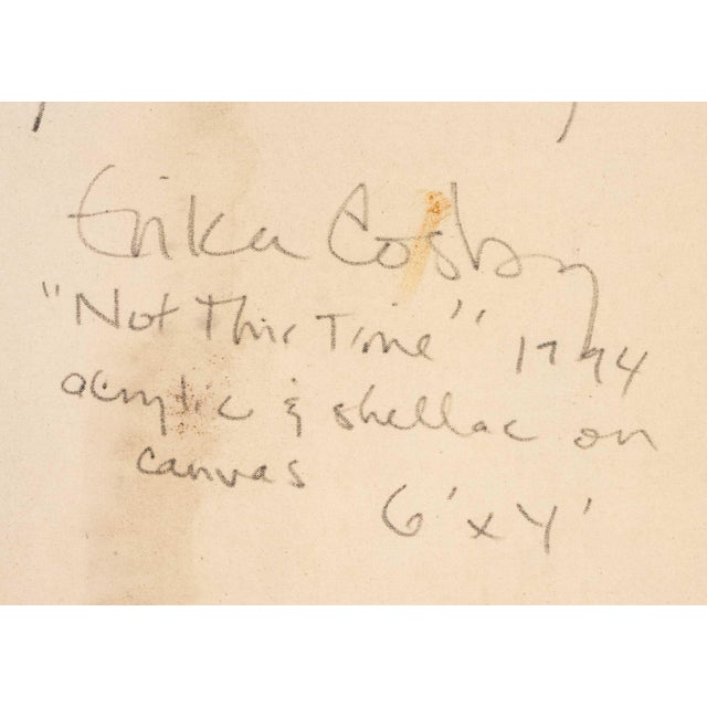 Erika Ranee Cosby "Not Their Time" Acrylic, 2014 For Sale - Image 12 of 13