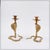 Engraved Brass Cobra Candlesticks, 1960s, Set of 2 For Sale - Image 17 of 17