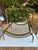 Mid-Century Modern MCM Brass and Glass Modern Fireplace Wood Holder For Sale - Image 3 of 16