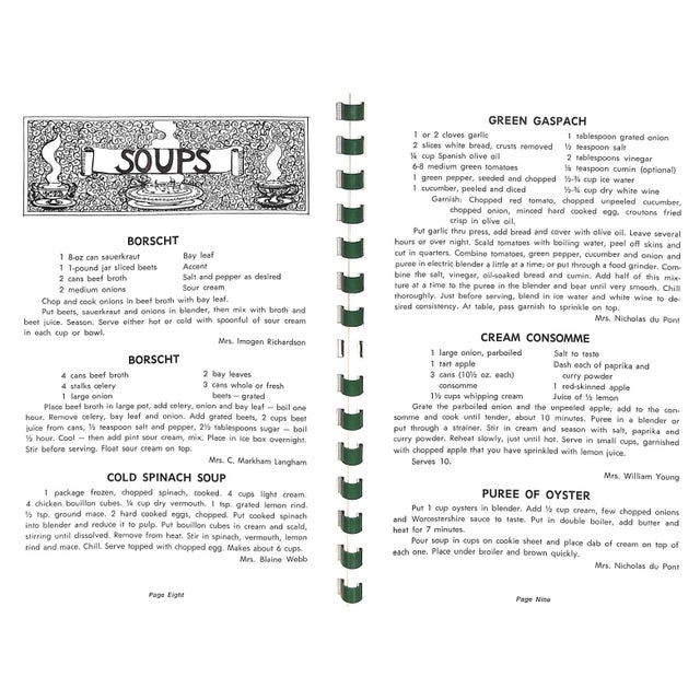 "The Palm Beach Cook Book" 1968 Healy, Harriet For Sale In New York - Image 6 of 12