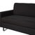 Conseta Fabric Chrome Three-Seater Anthracite Sofa from COR, Set of 2 For Sale - Image 5 of 13