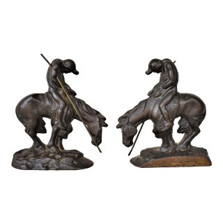 Vintage Littco Bookends - a Pair For Sale