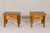 Mid Century Mango Wood Low Side Tables with Single Drawers - A Pair For Sale In New York - Image 6 of 12