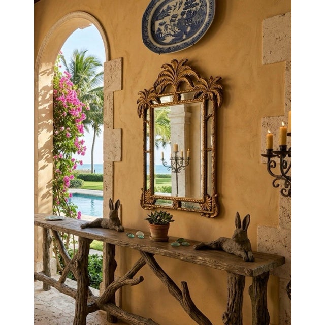 Pair of Vintage Reclining Cast Stone Garden Hares For Sale - Image 10 of 11