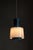 Scandinavian Modern Blue Stoneware Pendant by Nils Kähler, Denmark, 1960s For Sale - Image 4 of 11