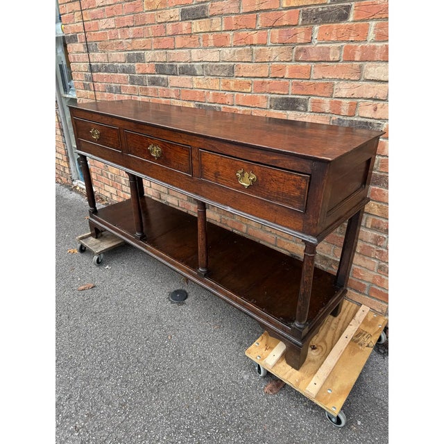 19th Century English Dresser Base For Sale - Image 10 of 11