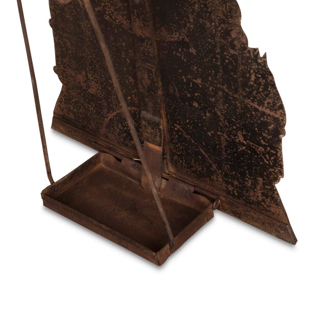 Metal Tole Dummy Board, 1860s For Sale - Image 7 of 9