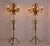 Gold Italian Sheaf of Wheat Floor Lamps in Gold-Plated Metal, 1970s, Set of 2 For Sale - Image 8 of 12