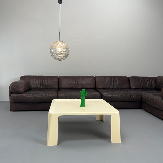 Large DS76 Modular Sofa in Brown Leather from de Sede, Switzerland, 1970s, Set of 5 For Sale - Image 11 of 18