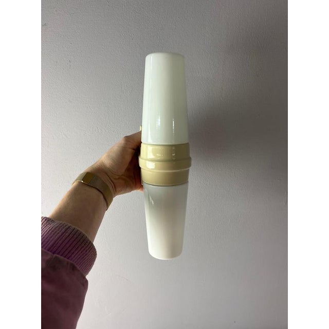 Model 6060 Wall Lamp in Cream by Sigvard Bernadotte for Ifö For Sale - Image 5 of 10