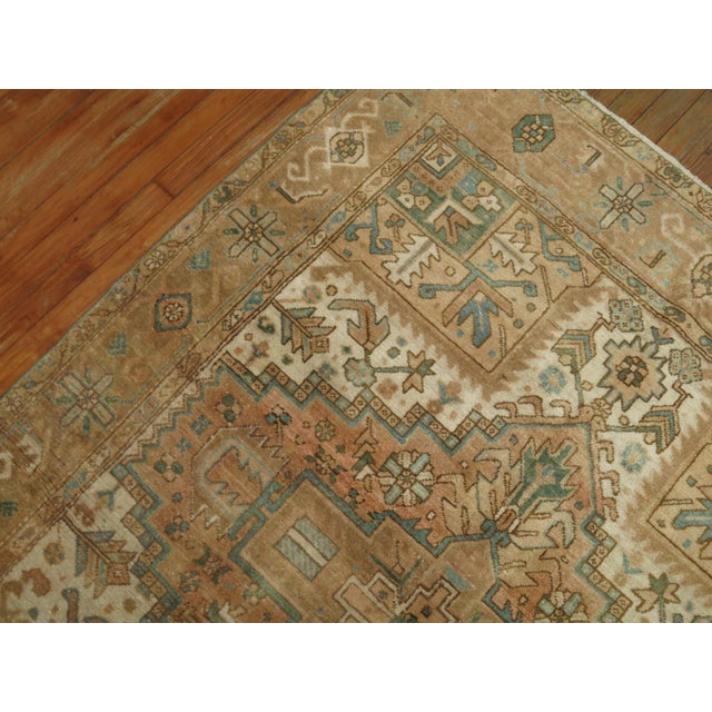 Vintage Heriz rug no. 31243 For Sale - Image 4 of 6