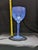 Contemporary 1990s Pastel Crystal Goblets - Set of 4 - Marquis Brookside - Attributed to Waterford For Sale - Image 3 of 8