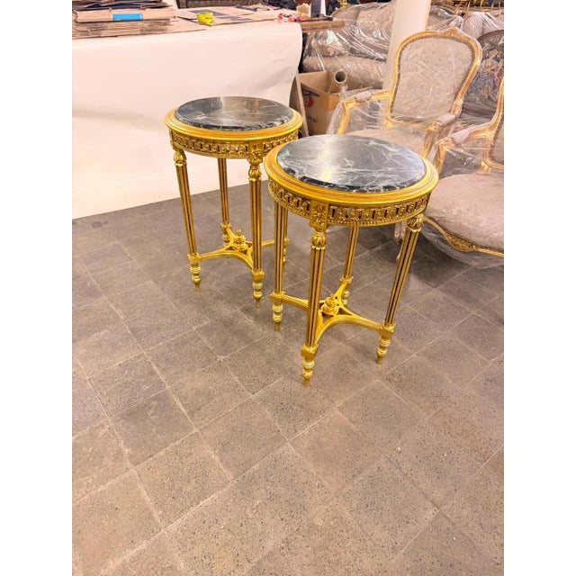 1960s Vinatge Louis XV Gueridon Side Tables For Sale - Image 5 of 5