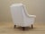 Danish White Armchair, 1970s For Sale - Image 9 of 14