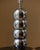 Mid-Century Modern 1970s Chrome Stacked Ball Table Lamps Attributed to George Kovacs - A Pair For Sale - Image 3 of 9