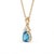 Not Yet Made - Made To Order Elegant Style Blue Topaz Pendant - December Birthstone Pendant for Woman For Sale - Image 5 of 5