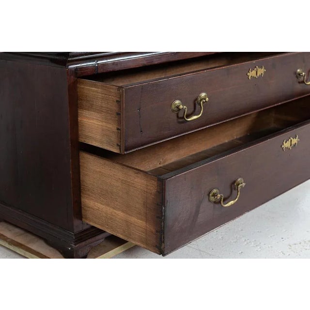 English Glazed Mahogany Bookcase, Early 19th Century For Sale - Image 6 of 17