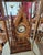 Gothic Late 19th-Century Folk Art Fretwork Gothic Revival Cathedral Clock in Case For Sale - Image 3 of 9