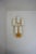 Wall Sconce Tiges5 in Patinated Gold Metal and Fabric by Aymeric Lefort For Sale - Image 10 of 14