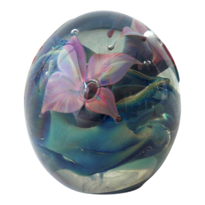 1980 Signed John Barber Paperweight