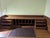 Beautiful solid teak writing desk. Vintage 1980s.