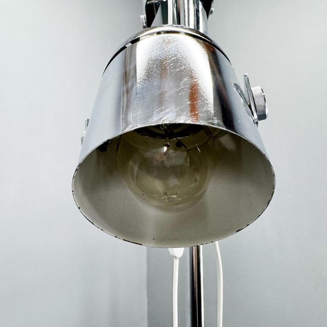 Metal Mid-Century Floor Lamp by Stanislav Indra, 1970s For Sale - Image 7 of 13