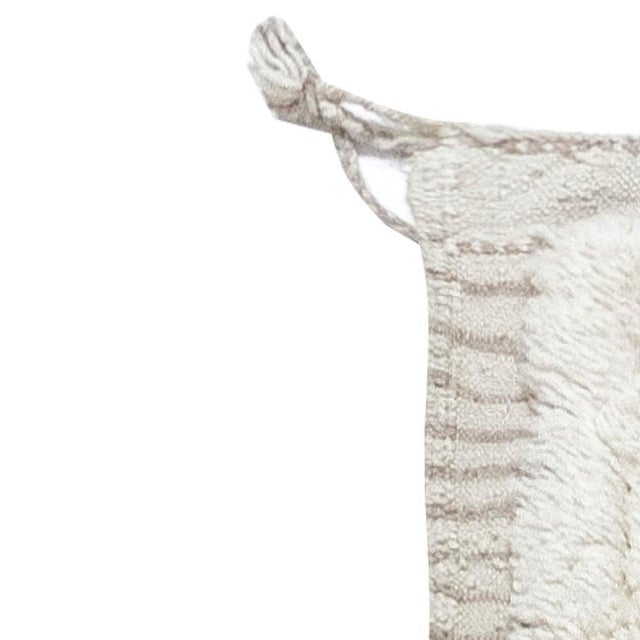 Modern Tribal Moroccan Wool Runner with Kilim and Tassels by Doris Leslie Blau For Sale - Image 4 of 4