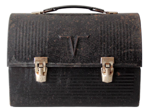 Mid-Century Thermos Metal Lunch Box