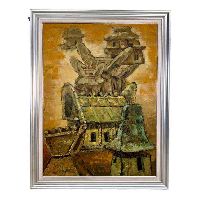 Takahashi Yoshikazu, Nest, 1982, Oil on Canvas For Sale