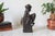 Vintage Hand-Carved Wooden Folk Art Figure Riding a Donkey For Sale In Milwaukee - Image 6 of 9