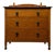 Antique Early 20th Century English Edwardian Oak Chest of Drawers For Sale
