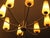 Italian Brass and Art Glass Chandelier, 1970s For Sale - Image 9 of 14