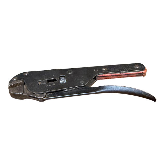 Mid-Century Locking Plier Pressure Lock Wrench Botnick Motor Corporation For Sale