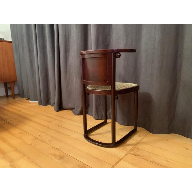 Brown Bat Chair by Josef Hoffmann for Wittmann, 1970s For Sale - Image 8 of 18