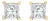 IGI Certified 14k Yellow Gold 1/2 cttw 4-Prong Set Princess-Cut Solitaire Diamond Push Back Stud Earrings, A Pair For Sale