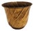 Vintage Mid-Century Brass Swirl Planter/Wastebasket Made in India For Sale