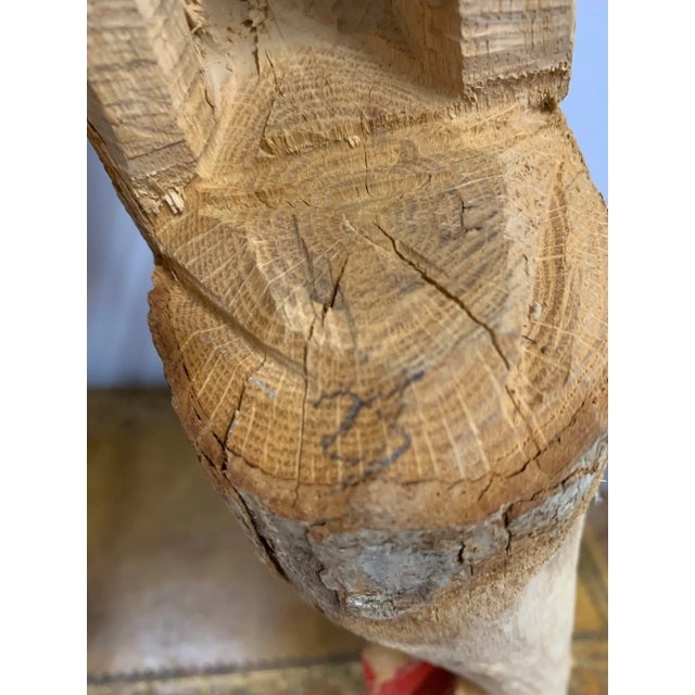 Tan Late 20th Century Natural Tree Limb Rooster #25 For Sale - Image 8 of 8