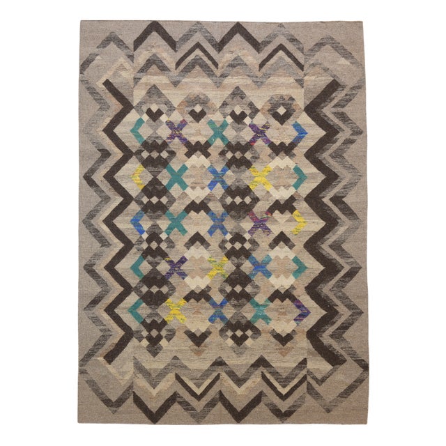 Design Kelim Melos Rug by Carpetiers For Sale