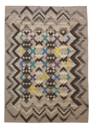 Design Kelim Melos Rug by Carpetiers